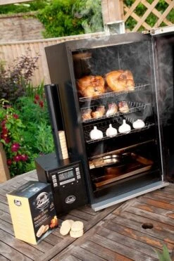 Ahumador Digital 4 Estantes Bradley -Fuego y Brasa Ahumador Digital 4 Estantes Bradley 9