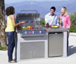 Bull Steer Premium Para Encastrar Gas Natural -Fuego y Brasa Barbacoa Gas Bull Steer Premium Encastrar 4a ml