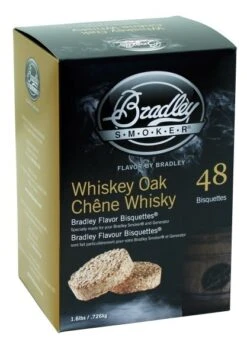 Bisquettes Bradley 48 Unidades Sabor Whiskey