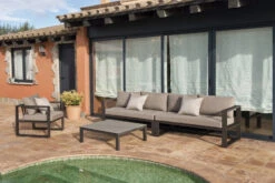 Butaca Con Cojines Belluno Champagne -Fuego y Brasa Butaca con Cojines Belluno Champagne 2