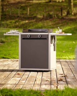 Carro Acero Cerrado Modern 60 Negro -Fuego y Brasa Carro Acero Cerrado Modern 60 5