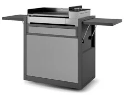 Carro Acero Cerrado Premium 60 Negro