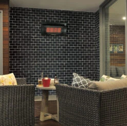 Estufa De Pared De Infrarrojos Heatstrip -Fuego y Brasa Estufa de Pared de Infrarrojos Heatstrip 3