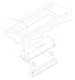 Kit De Empotrar Heatstrip Max 2400 -Fuego y Brasa Kit de empotrar Heatstrip Max 2400 1