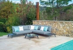 Mesa Cuadrada Positano Charcoal -Fuego y Brasa Mesa Cuadrada Positano Charcoal 1