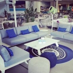 Mesa Centro Cristal Neverland Blanca -Fuego y Brasa Mesa centro Cristal Neverland Blanca 1