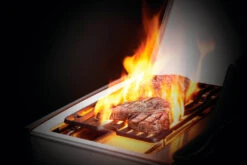 Napoleon Rogue SE 425 Negra Quemador Lateral Y Trasero -Fuego y Brasa Napoleon Rogue 425 Negra Quemador Lateral Trasero Rustidor 10