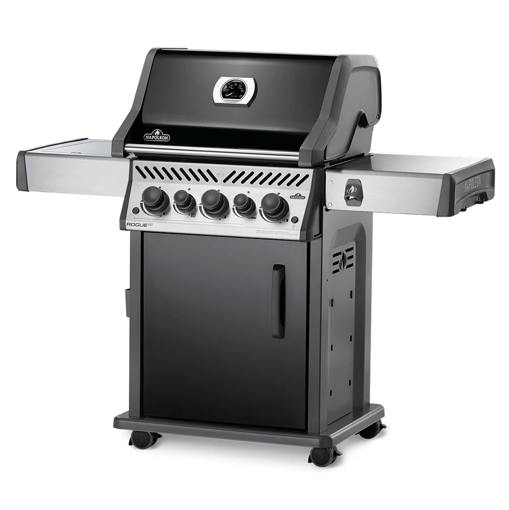 Napoleon Rogue SE 425 Negra Quemador Lateral Y Trasero - Imagen 2