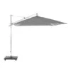 Parasol Amiral Cuadrado Aluminio Gris -Fuego y Brasa Parasol Amiral Cuadrado Aluminio Gris