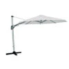 Parasol De Luxe Redondo Aluminio Blanco 1 Parasol De Luxe Redondo Aluminio Blanco -Fuego y Brasa Parasol De Luxe Redondo Aluminio Blanco