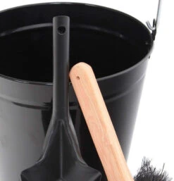 BARBECOOK Set Cubo, Pala Y Escoba Recogeceniza -Fuego y Brasa Set Cubo Pala y Escoba Recogeceniza 2