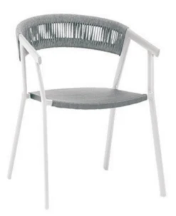 Sillón Apilable Auto Blanco