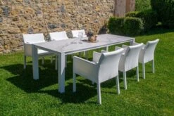 Sillón Con Cojines Lisbon Blanco -Fuego y Brasa Sillon con Cojines Lisbon Blanco 2