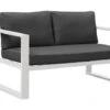 Sofá 2 Plazas Belluno Gris -Fuego y Brasa Sofa 2 Plazas Belluno Gris