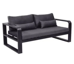 Sofá 2 Plazas Fermo Charcoal