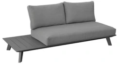 Sofá 2 Plazas Positano Charcoal