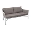 Sofá 2 Plazas Con Cojines Rio Gris -Fuego y Brasa Sofa 2 Plazas con Cojines Rio Gris