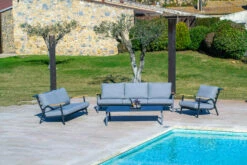 Sofá 3 Plazas Dandy Charcoal -Fuego y Brasa Sofa 3 Plazas Dandy Charcoal 2