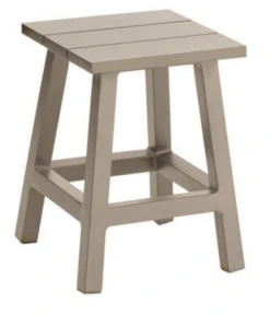 Taburete Aluminio Messina Champagne