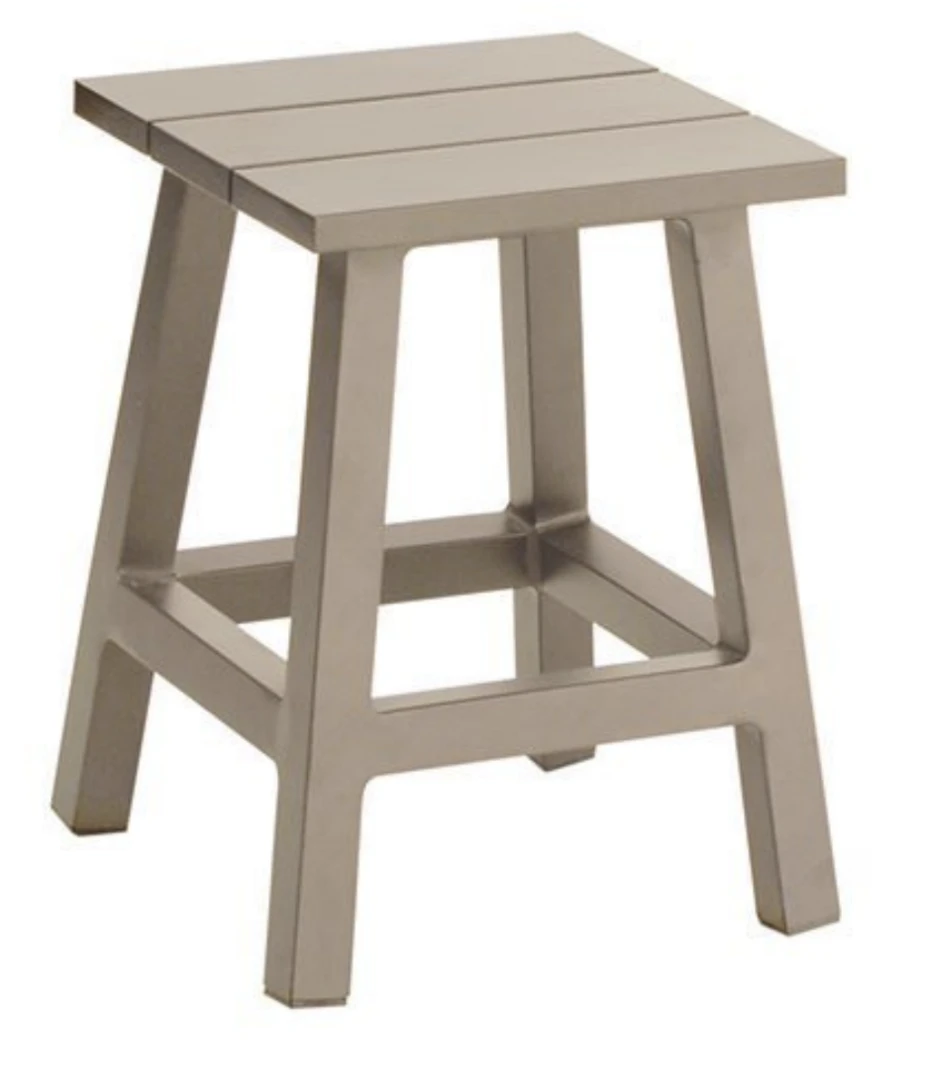 Taburete Aluminio Messina Champagne 3 Taburete Aluminio Messina Champagne