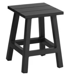 Taburete Aluminio Messina Charcoal