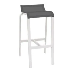 Taburete Bar Luis Gris