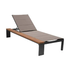 Tumbona Alp Lateral Teca Derecho Charcoal