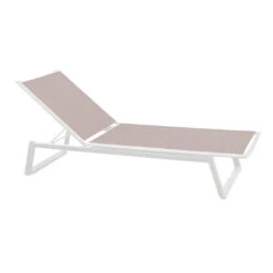 Tumbona Themis Con Ruedas Caqui